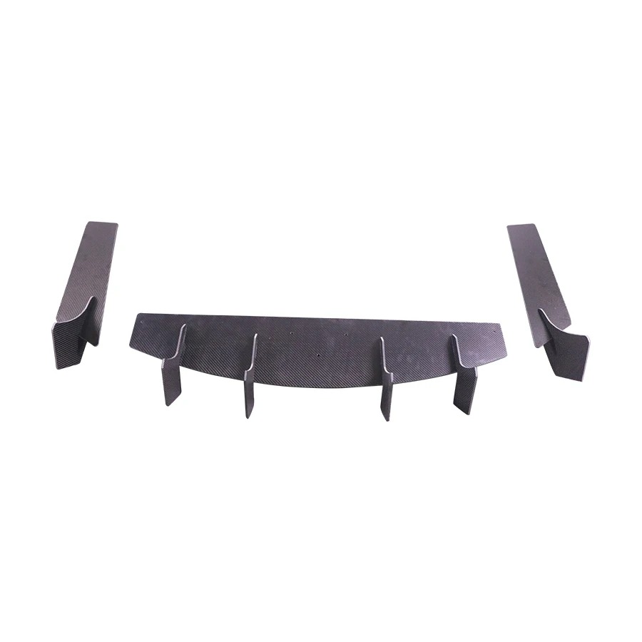 New Carbon Fiber Rear Diffuser for 2015-2017  Mustang Bumper Extend Splitter Car External Body Kit